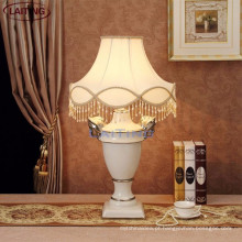 Lâmpada de mesa solar conduzida dimmable branca luxuosa de dobramento 2159 do candeeiro de mesa